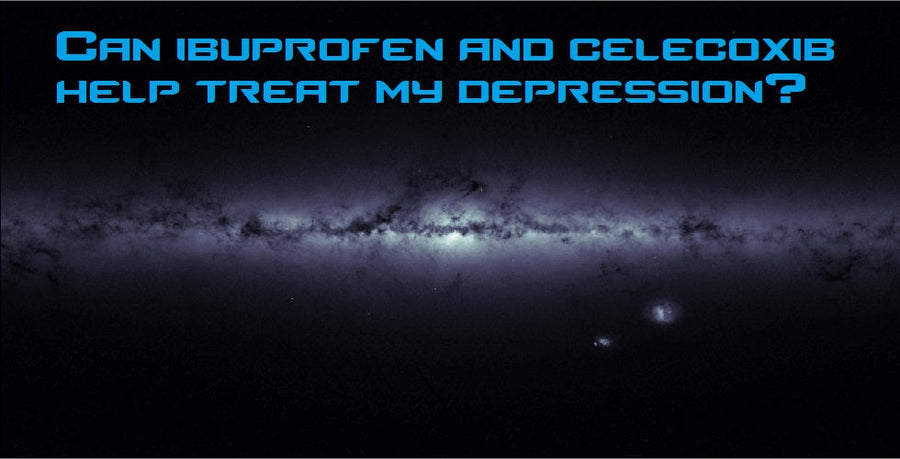 Can ibuprofen and celecoxib help treat my depression?